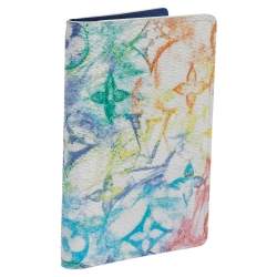 Pre Owned Louis Vuitton Monogram Pastel Colors Canvas Pocket Organiser