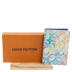Pre Owned Louis Vuitton Monogram Pastel Colors Canvas Pocket Organiser