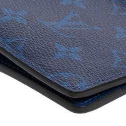 Louis Vuitton Monogram Pacific Canvas and Taiga Leather Multiple Wallet
