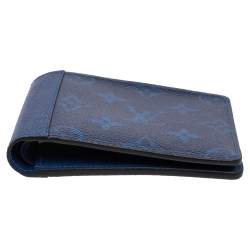 Louis Vuitton Monogram Pacific Canvas and Taiga Leather Multiple Wallet