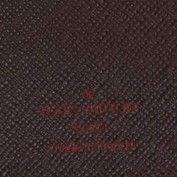مملوكة مسبقًا Louis Vuitton Brown Damier Ebene Canvas Florin Bifold Wallet