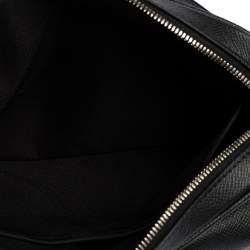 Pre Owned Louis Vuitton Black Taiga Leather and Monogram Eclipse Canvas Outdoor Messenger Bag