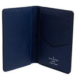 Louis Vuitton Pocket Organizer FW21 Blue Everyday Canvas