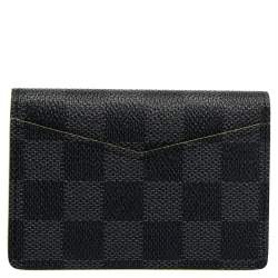 مملوكة مسبقًا منظم جيب لوي فيتون كانفاس دامييه غرافيت شعار الماركة