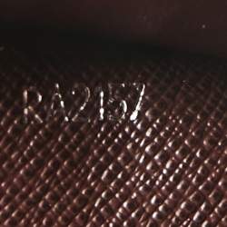 Louis Vuitton Brown Leather Multiple Wallet