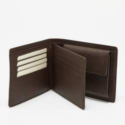 Pre Owned Louis Vuitton Damier Ebene Canvas Bifold Wallet