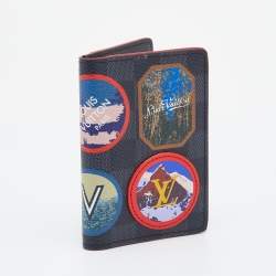 Pre Owned Louis Vuitton Damier Graphite Canvas Alps Pocket Organizer
