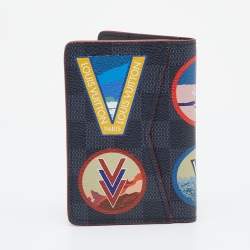 Pre Owned Louis Vuitton Damier Graphite Canvas Alps Pocket Organizer