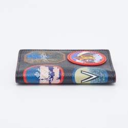 Pre Owned Louis Vuitton Damier Graphite Canvas Alps Pocket Organizer