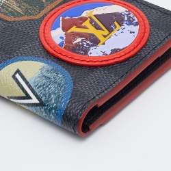 Pre Owned Louis Vuitton Damier Graphite Canvas Alps Pocket Organizer