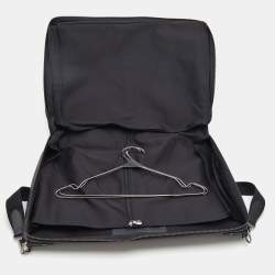 Pre Owned Louis Vuitton Monogram Eclipse Canvas Two Hanger Garment Cover