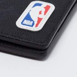 Pre Owned Louis Vuitton x NBA Black Taurillon Monogram Leather Multiple Wallet
