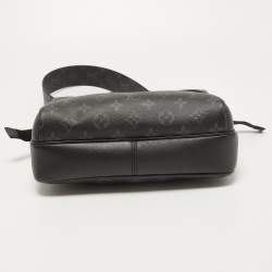 Louis Vuitton Black Monogram Eclipse Canvas and Taiga Leather Outdoor Messenger Bag