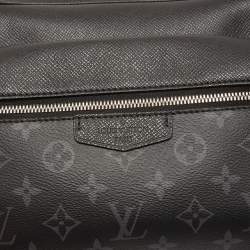 Louis Vuitton Black Monogram Eclipse Canvas and Taiga Leather Outdoor Messenger Bag