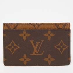 Louis Vuitton Monogram Reverse Canvas Card Holder
