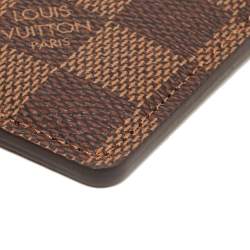 Louis Vuitton Damier Ebene Canvas Card Holder