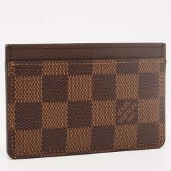 Louis Vuitton Damier Ebene Canvas Card Holder