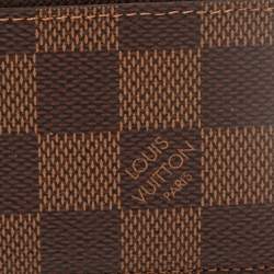 Louis Vuitton Damier Ebene Canvas Card Holder