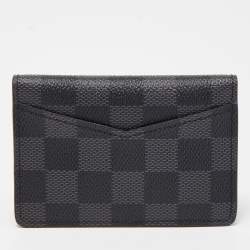 Pre Owned Louis Vuitton Damier Graphite Canvas Pocket Organizer