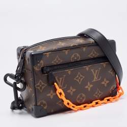 Louis Vuitton Black Monogram Canvas Mini Solar Ray Soft Trunk Bag