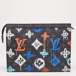 Pre Owned Louis Vuitton Graffiti Monogram Eclipse Canvas Pochette Voyage MM