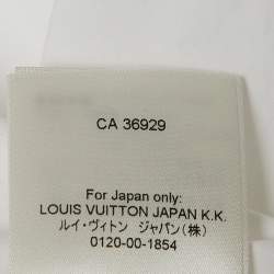 Louis Vuitton White LVSE Print Cotton Short Sleeve Shirt XL