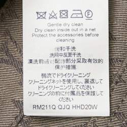 Louis Vuitton Grey Monogram Denim Slim Jeans M Waist 38"