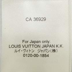 Pre Owned Louis Vuitton Blue Monogram Bandana Cotton Short-Sleeve Shirt S