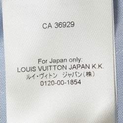 Louis Vuitton Light Blue Cotton Button Front Shirt S