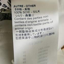 Louis Vuitton Blue Printed Silk Pajama Pants L