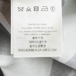 مملوكة مسبقًا Louis Vuitton Blue Damier Pacific Cotton Short Sleeve Shirt 4L