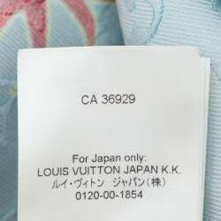 Louis Vuitton × Yayoi Kusama Multicolor Silk Monogram Faces Short Sleeve Shirt M