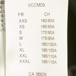 Pre Owned Louis Vuitton Black Cartoon Print Terry Wool Shorts L