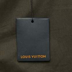 Pre Owned Louis Vuitton Brown Monogram Coated Canva Admiral Jacket L