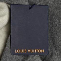 Pre Owned Louis Vuitton x Nigo Grey Heart Print Cotton Crew Neck Sweatshirt XL