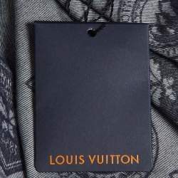 Pre Owned Louis Vuitton Blue Articles De Voyage Print Cotton Shirt XXXL