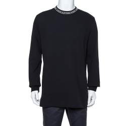 Louis Vuitton Printed Logo Collar Long Sleeve