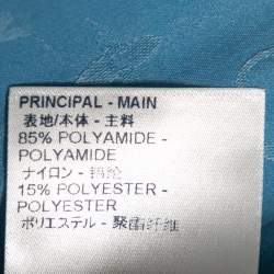Louis Vuitton Blue Sky Printed Synthetic Hooded Jacket XXL