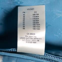 Louis Vuitton Blue Sky Printed Synthetic Hooded Jacket XXL