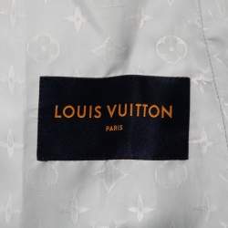 Louis Vuitton Blue Sky Printed Synthetic Hooded Jacket XXL
