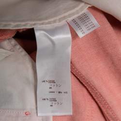 Pre Owned Louis Vuitton Peach Denim Jeans XL