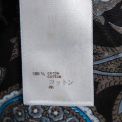 Louis Vuitton Blue Paisley Print Cotton Full Sleeves Button Front Shirt L