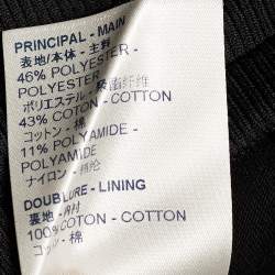 Louis Vuitton Black Neoprene Rainbow Embroidered Track Pants L