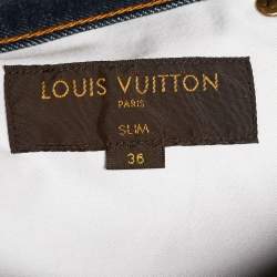 Louis Vuitton Indigo Denim Slim Fit Jeans XL