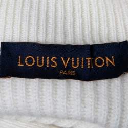 Louis Vuitton Cream Wool & Cashmere Turtleneck Sweater M