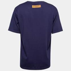 Louis Vuitton 2021 Printed Damier T-Shirt - Blue T-Shirts, Clothing -  LOU481189