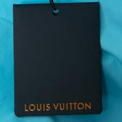 Louis Vuitton Sky Blue Pocket Detail Button Front Shirt XL