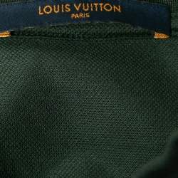 Louis Vuitton Green Cotton Polo T Shirt XS