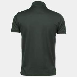 Louis Vuitton Green Cotton Polo T Shirt XS