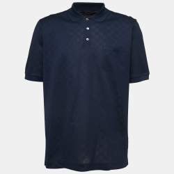 Half Damier Pocket T-Shirt - Luxury Blue